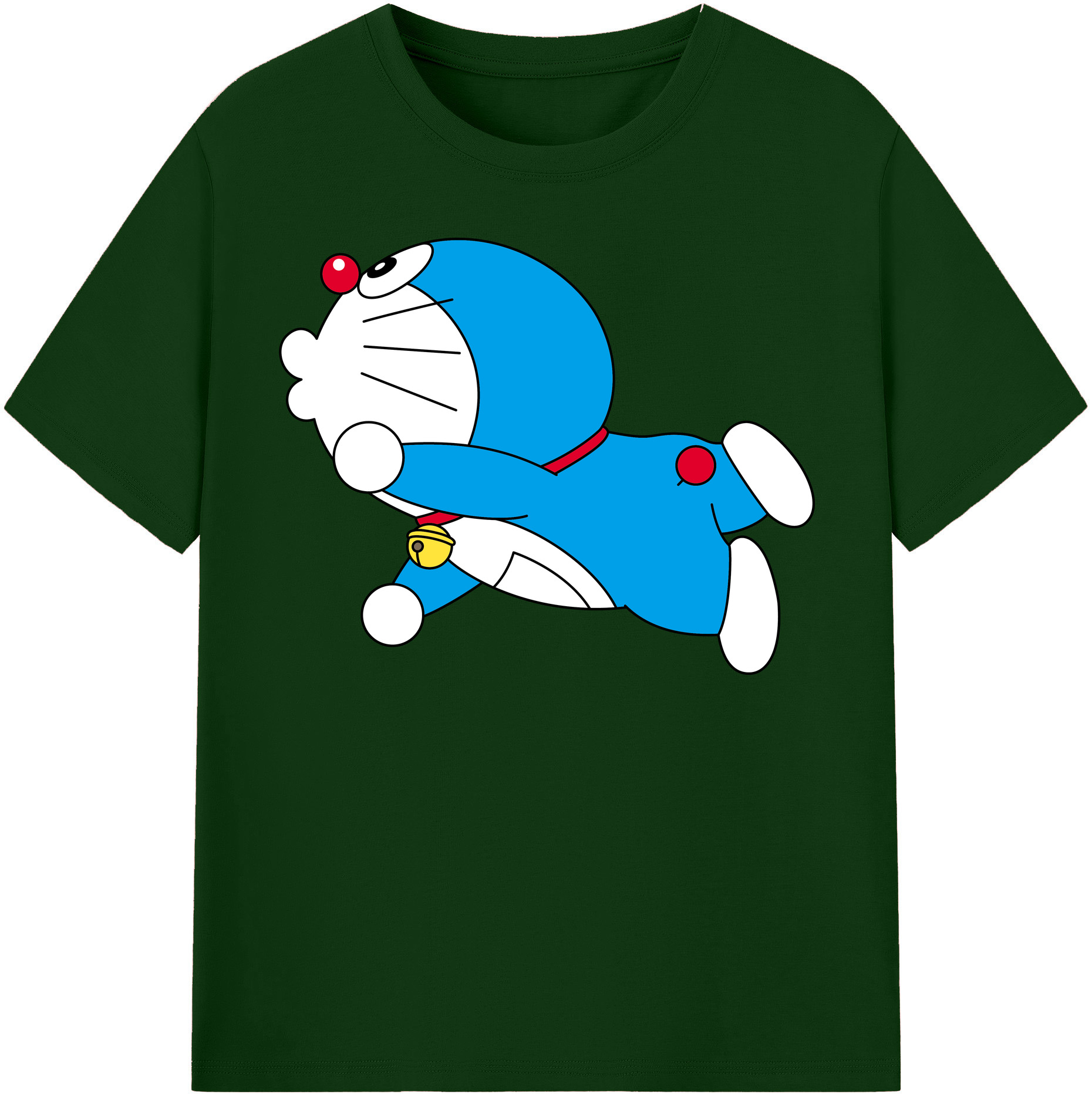 （画像用） ドラえもん Doraemon 綿100％半袖Tシャツ（フロントプリント）